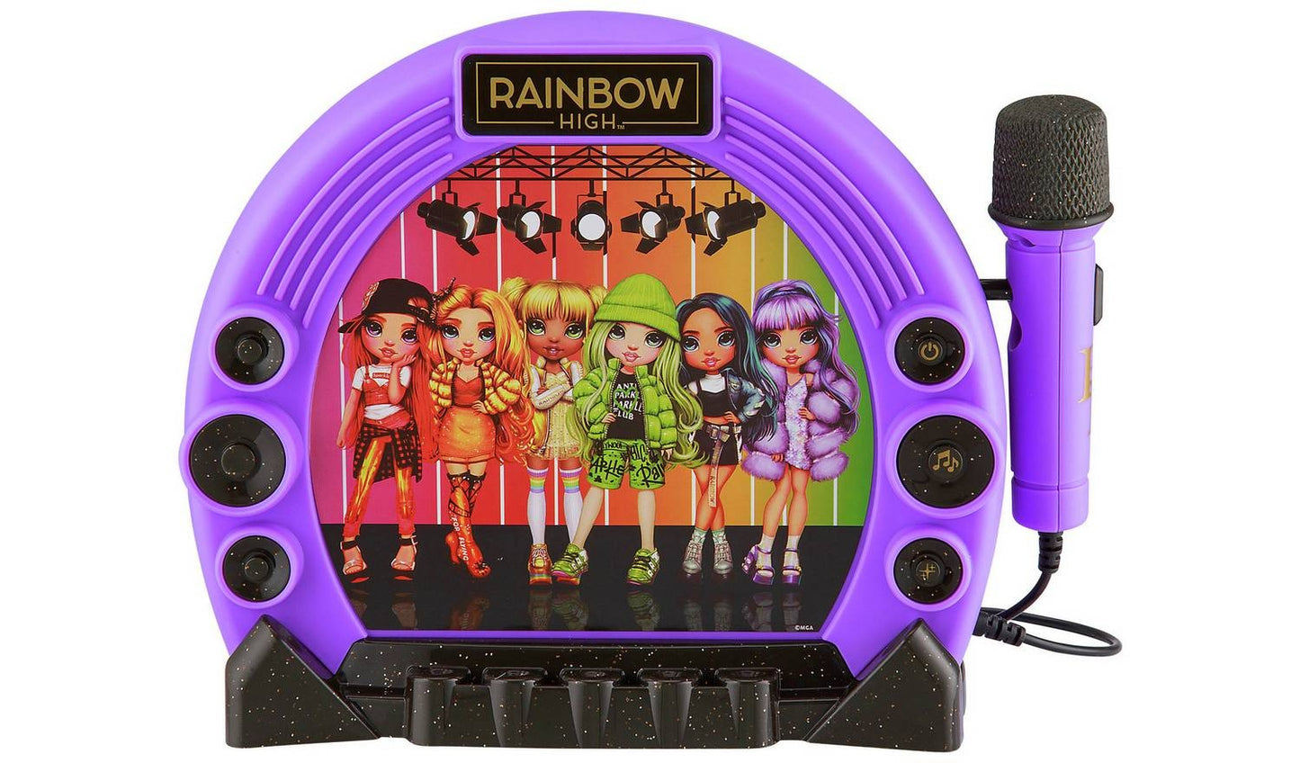 Rainbow High Portable Sing-A-Long Speaker